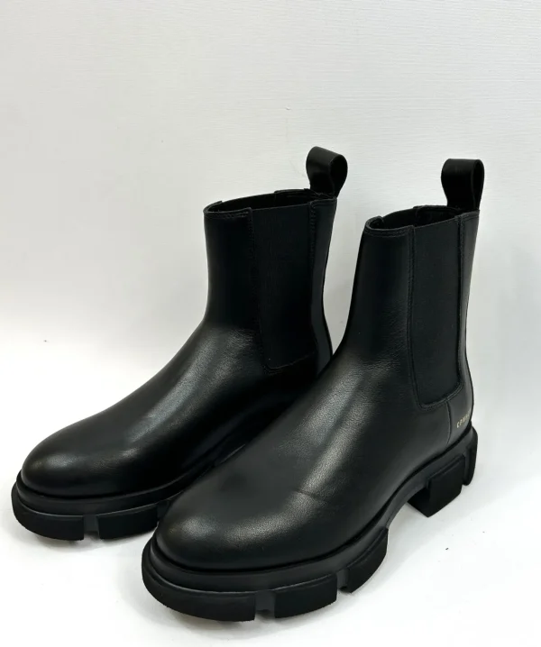 COPENHAGEN Black Ankle Boots