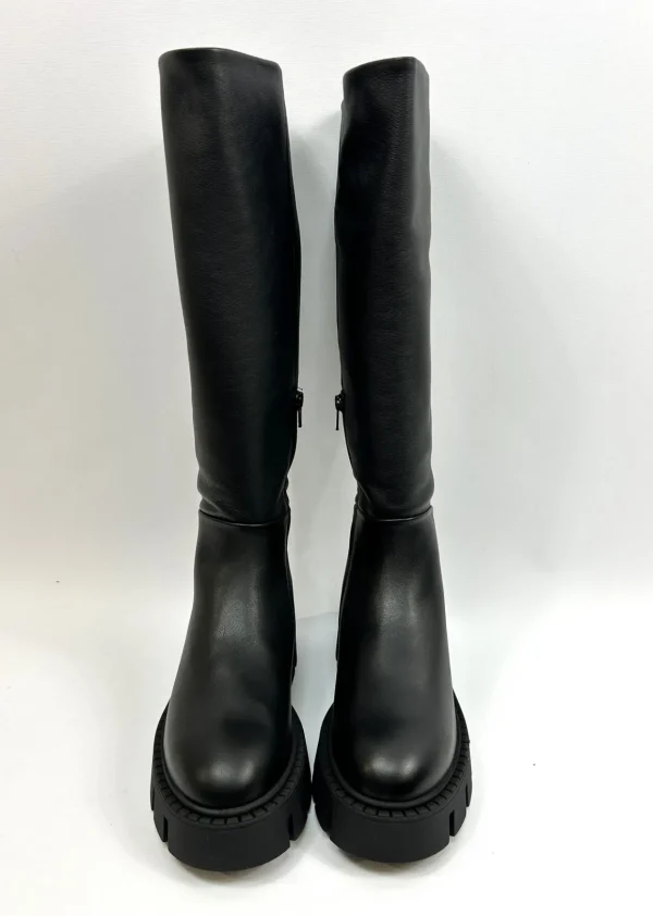 COPENHAGEN Black Knee High Boots