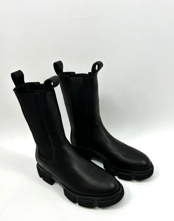 COPENHAGEN Black Mid-Calf Boot