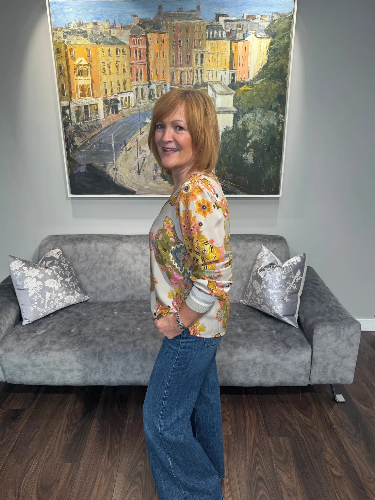 emily_beige_patterned_blo_6.webp EMILY Beige Patterned Blouse