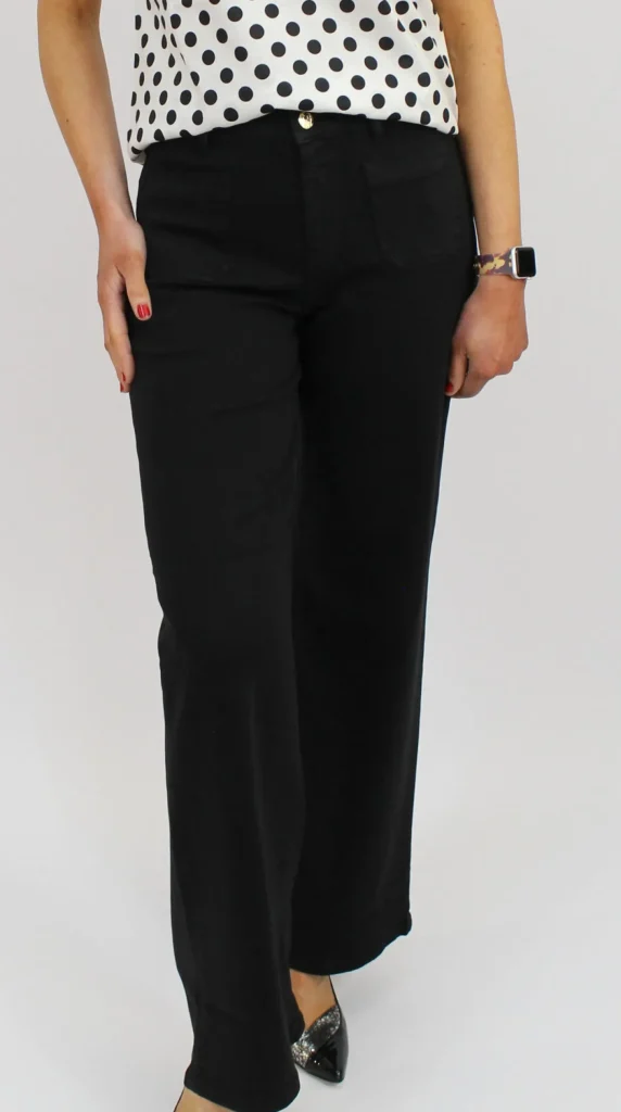 EMME Black Trousers With Patch Pocket