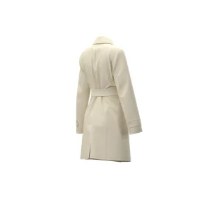 EMME Cream Trench Coat