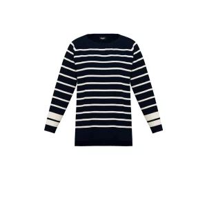 EMME Navy & White Jumper
