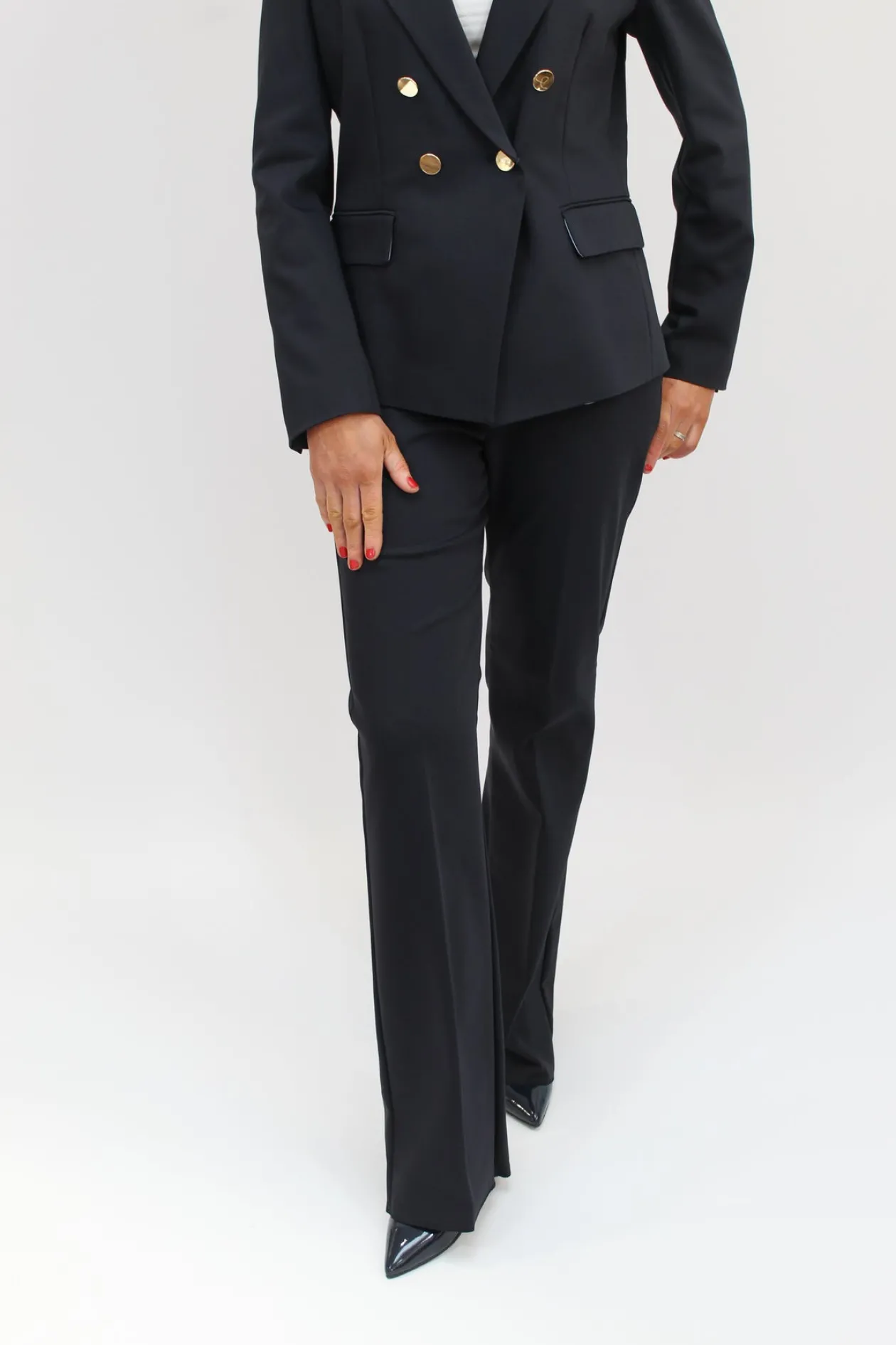 emme_navy_flared_trousers_0.webp EMME Navy Flared Trousers