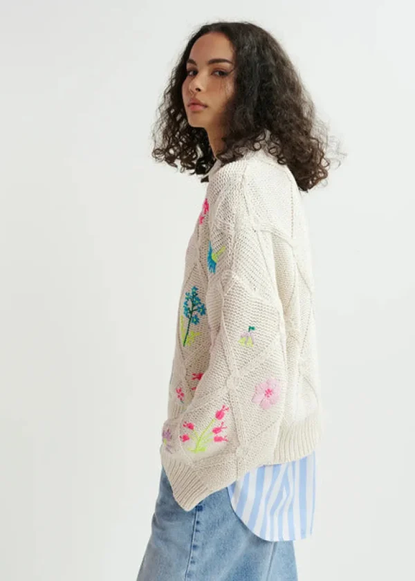 ESSENTIEL Embroidered Jumper
