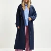 ESSENTIEL Navy Rain Coat