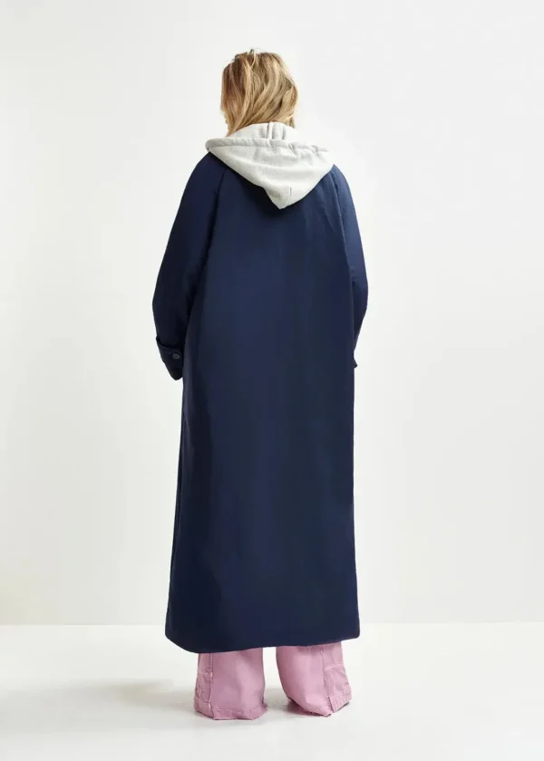 ESSENTIEL Navy Rain Coat