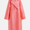 ESSENTIEL Pink Oversized Coat