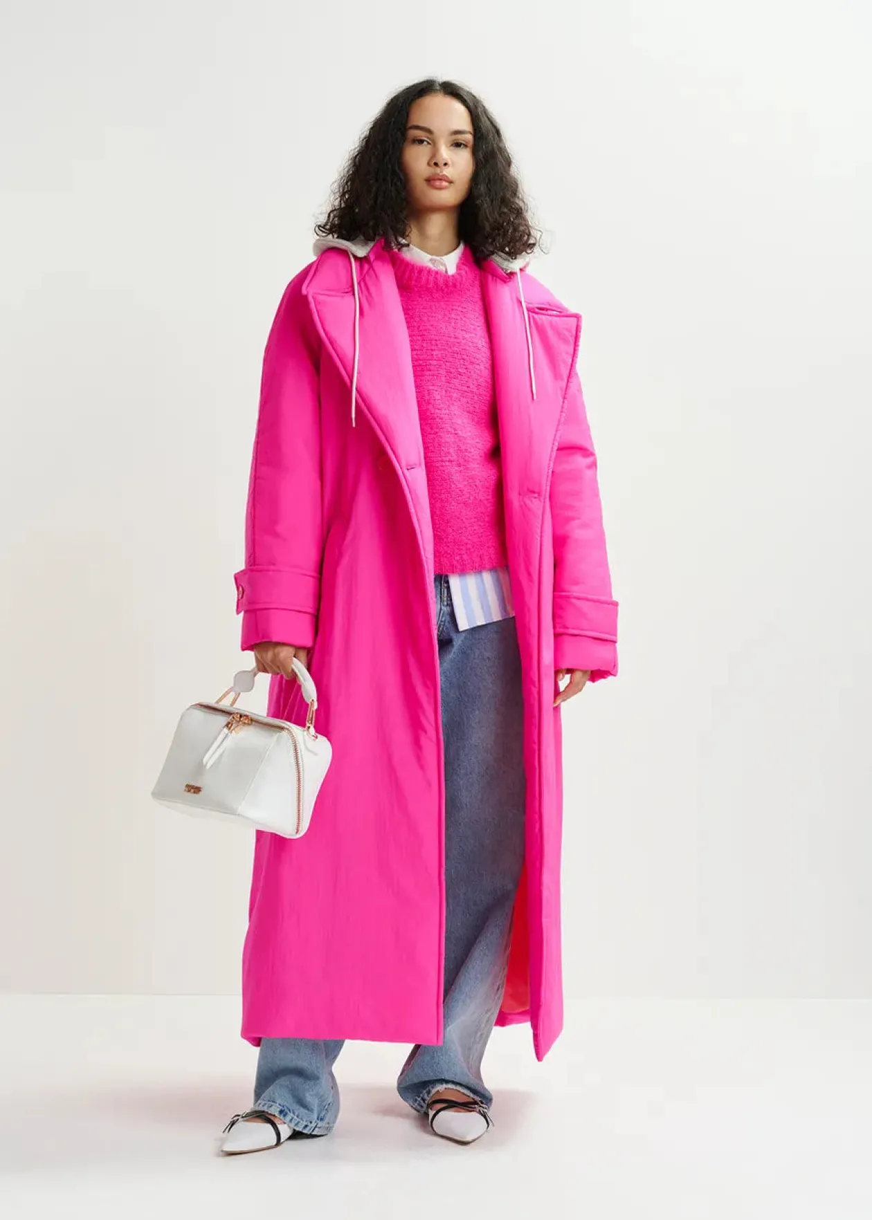 essentiel_pink_rain_coat_0.webp ESSENTIEL Pink Rain Coat