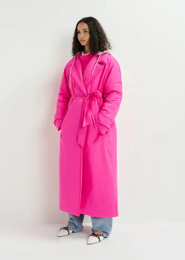 ESSENTIEL Pink Rain Coat
