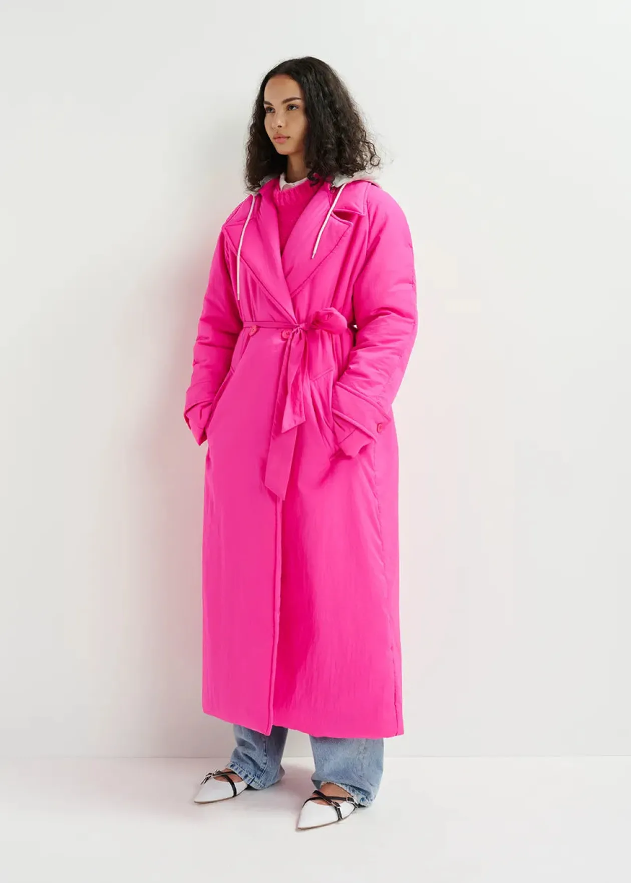 essentiel_pink_rain_coat_1.webp ESSENTIEL Pink Rain Coat