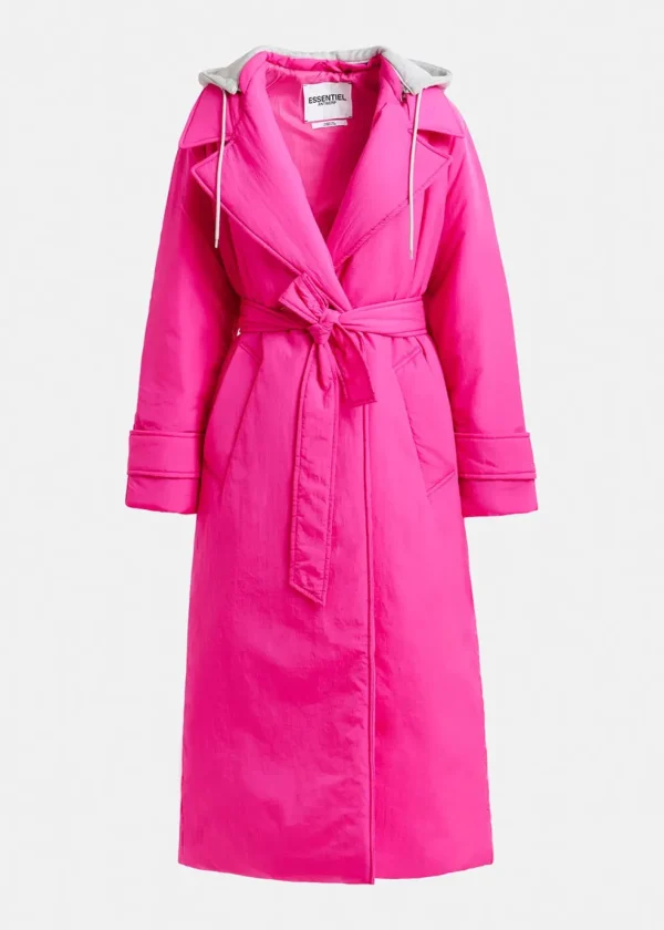 ESSENTIEL Pink Rain Coat