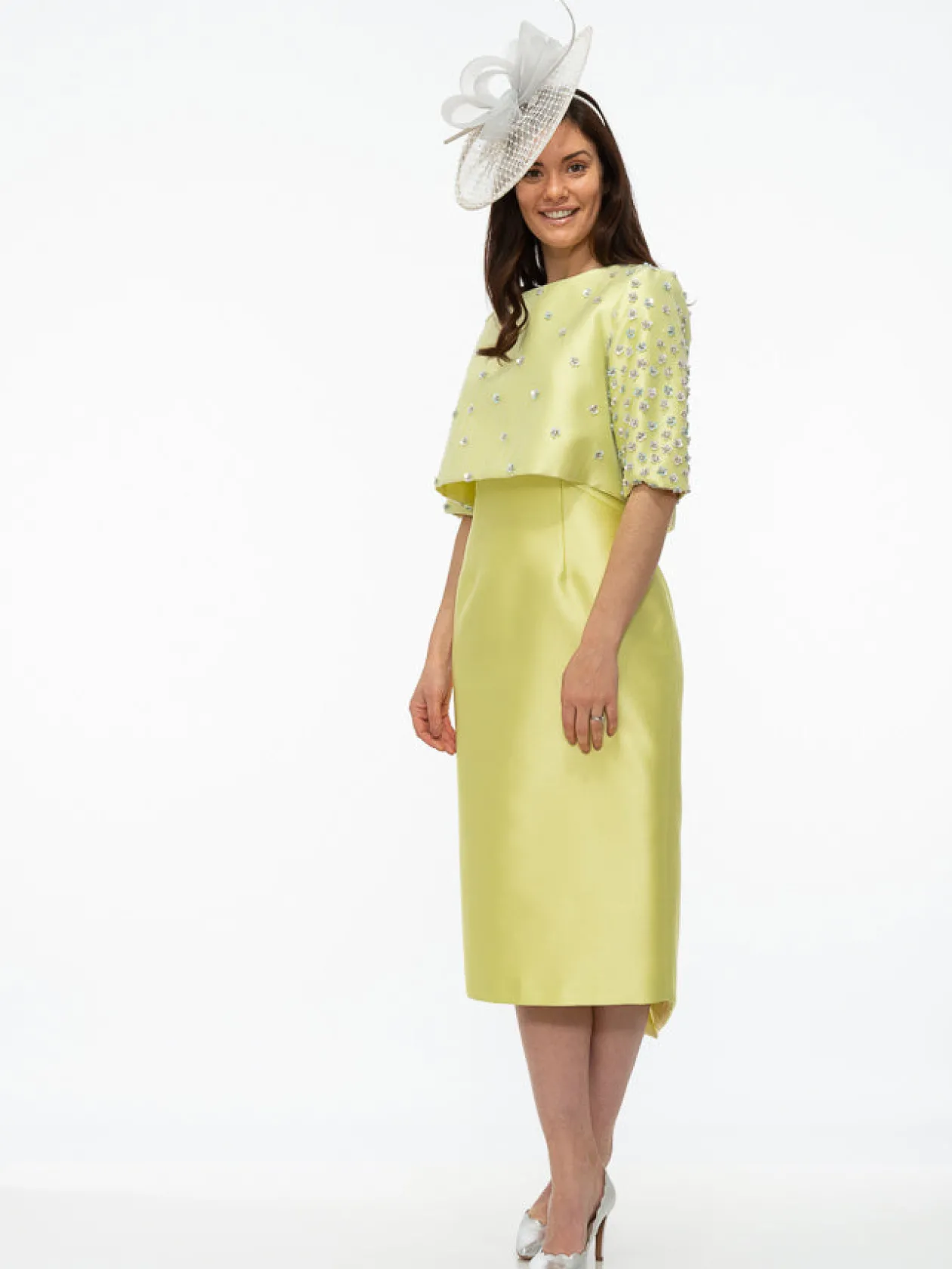fely_campo_lime_dress_wit_0.webp Fely Campo Lime Dress with Embellished Jacket