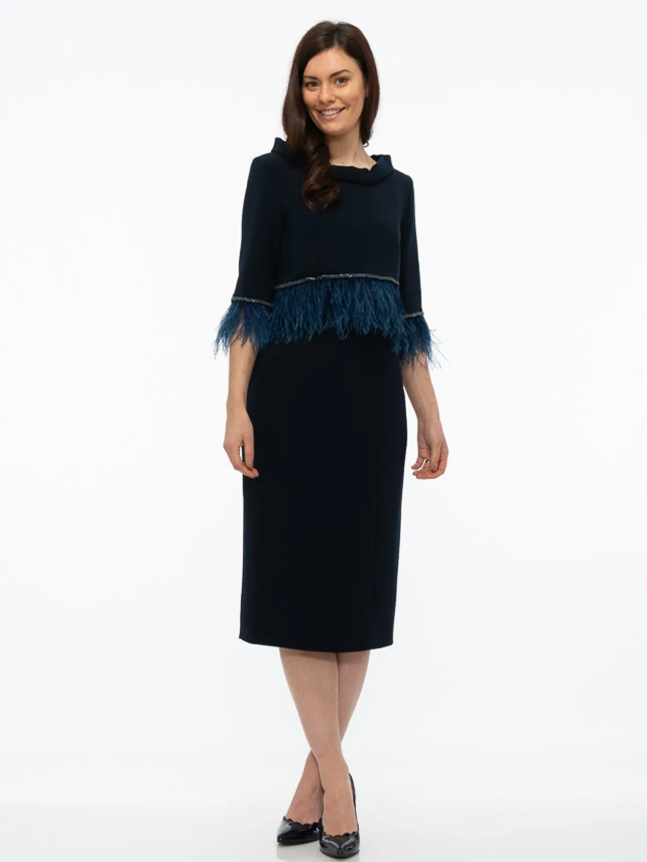 fely_campo_navy_suit_with_0.webp Fely Campo Navy Suit with Feather Trim