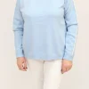 FRIEDA & FREDDIES Blue Stitch Sweater