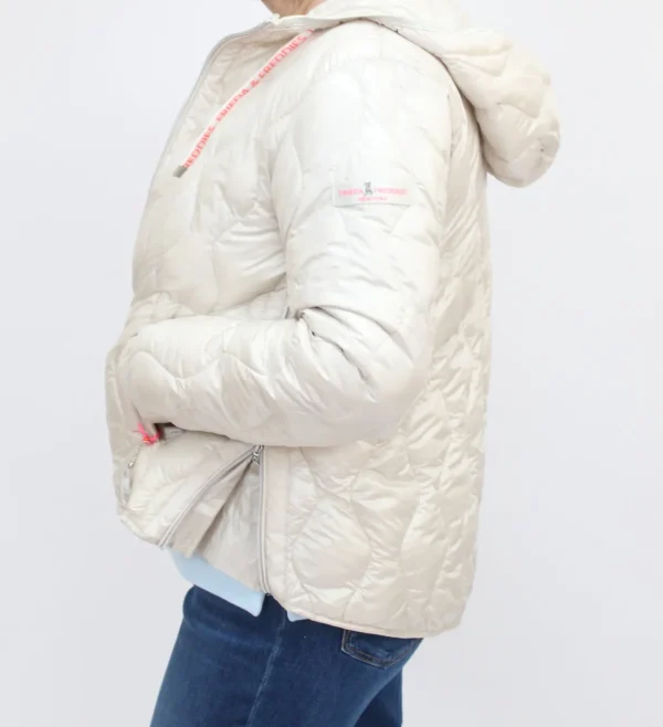 FRIEDA & FREDDIES Cream Padded Jacket