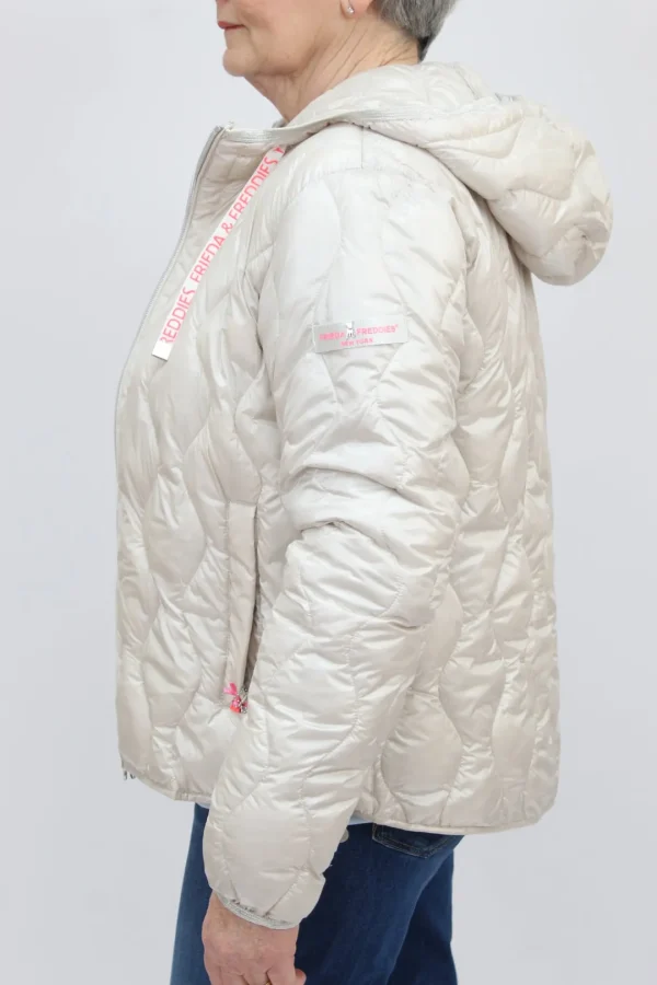 FRIEDA & FREDDIES Cream Padded Jacket