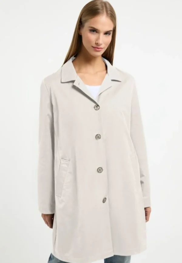 FRIEDA & FREDDIES Off-White Trench Coat