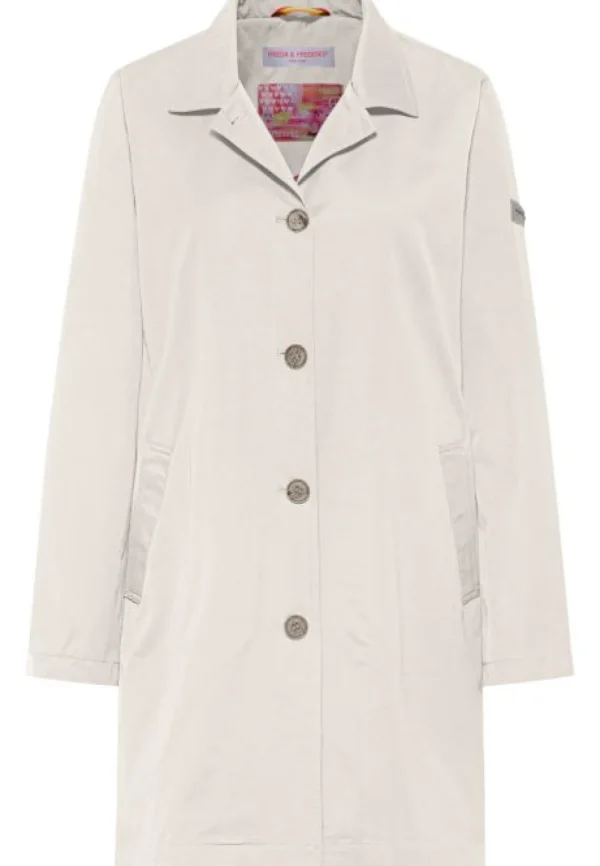 FRIEDA & FREDDIES Off-White Trench Coat