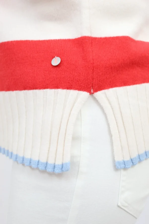 FRIEDA & FREDDIES Red Stripe Sweater