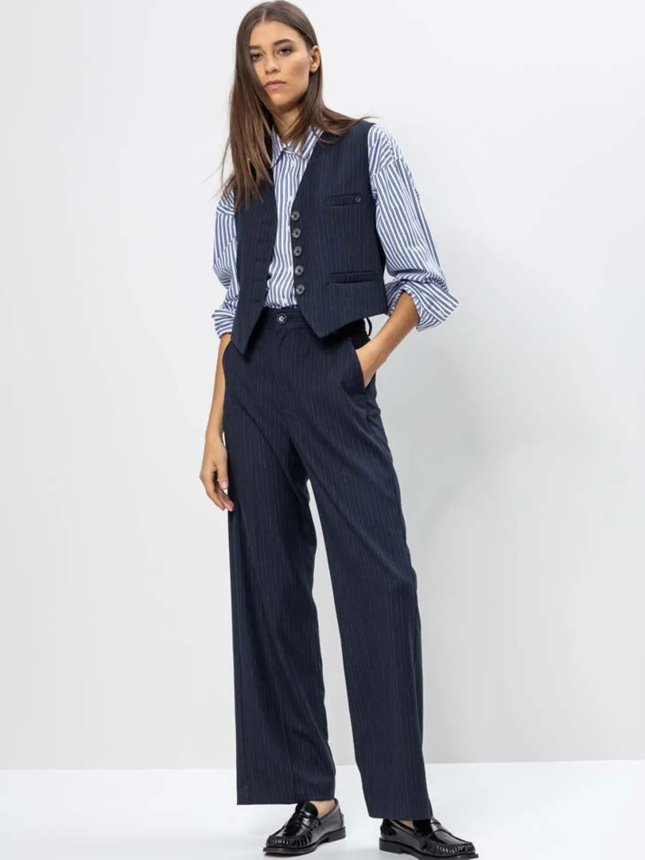 h_navy_pinstripe_pants_0.webp H Navy Pinstripe Pants