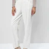 H Winter White Corduroy Trousers