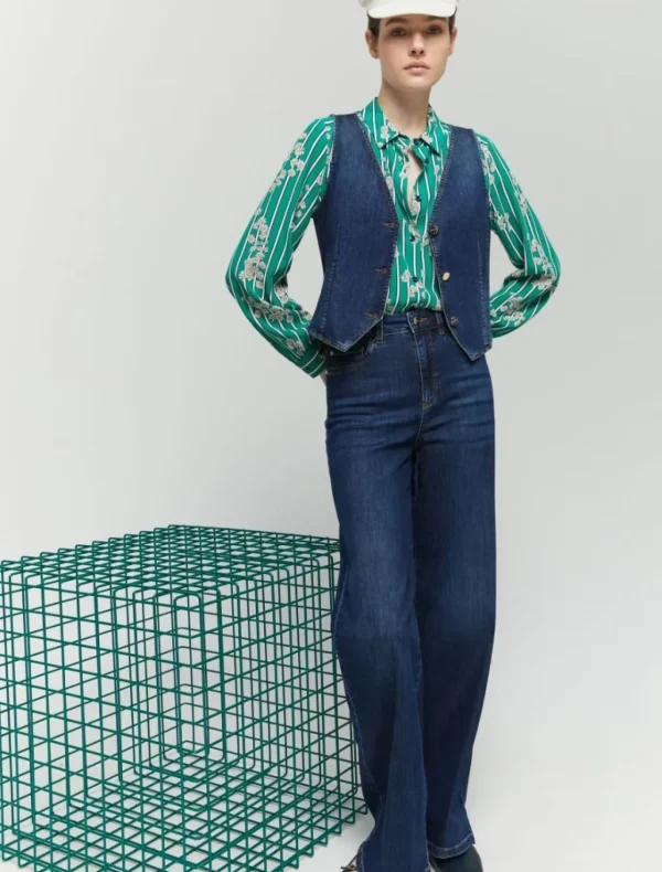 IBLUES Deep Denim Jeans