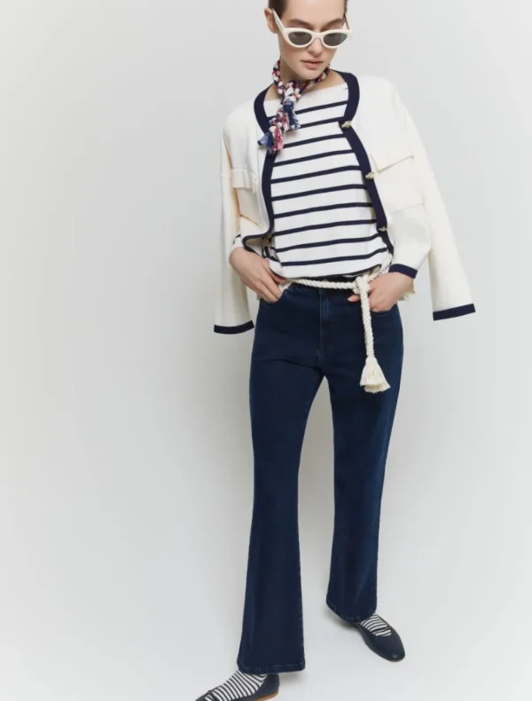 IBLUES Deep Denim Straight Jeans