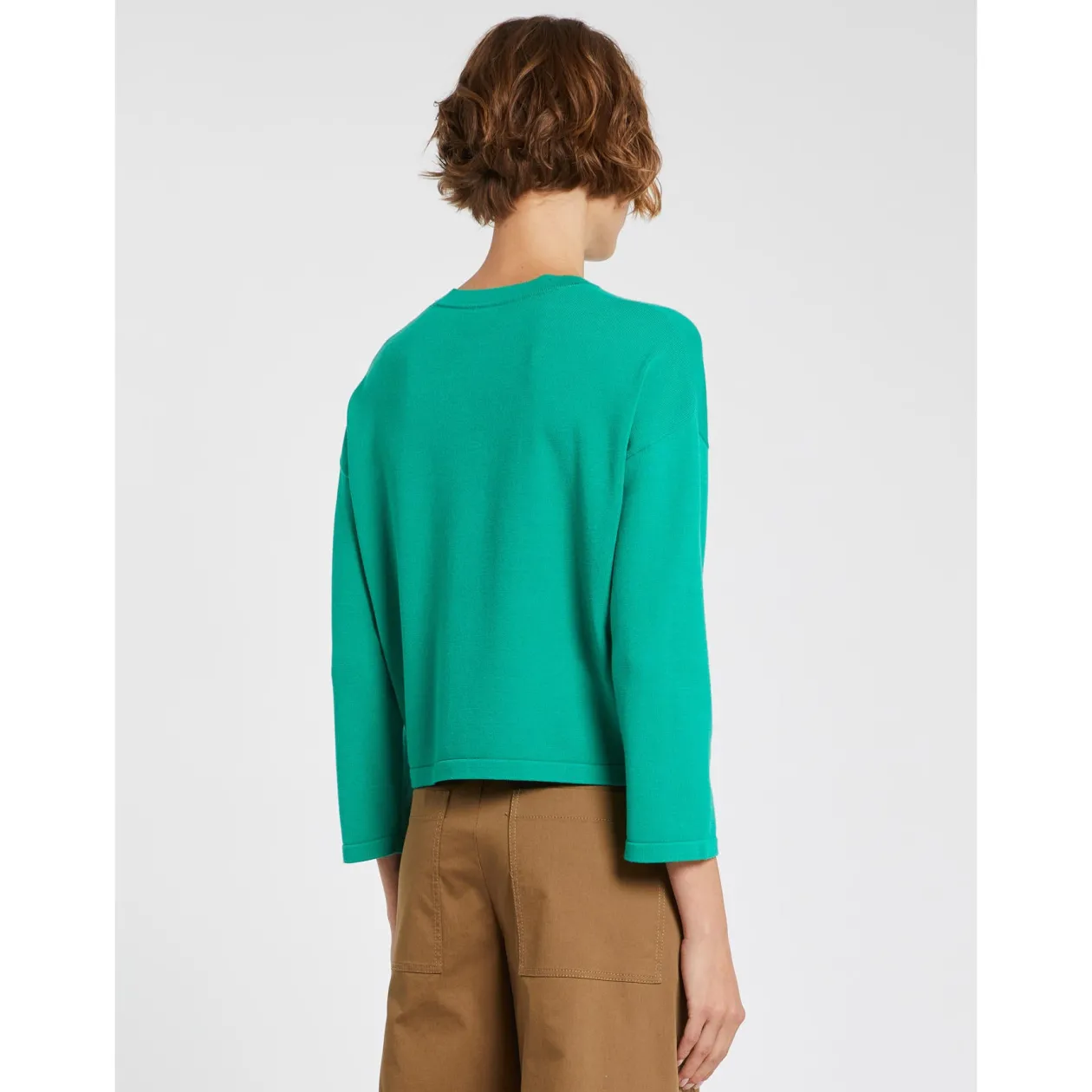 iblues_green_cardigan_1.webp IBLUES Green Cardigan