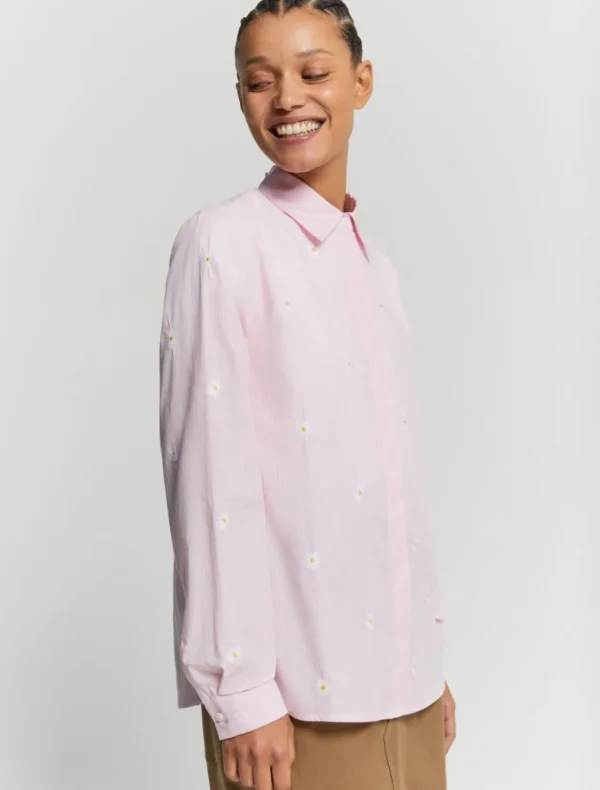 IBLUES Pink Daisy Shirt