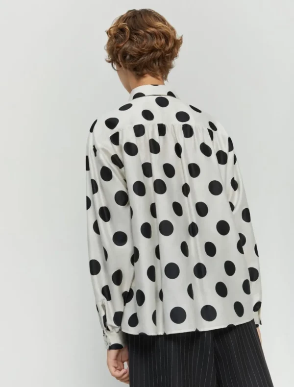 IBLUES Polka Dot Blouse