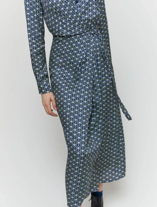 IBLUES Printed Blue Dress