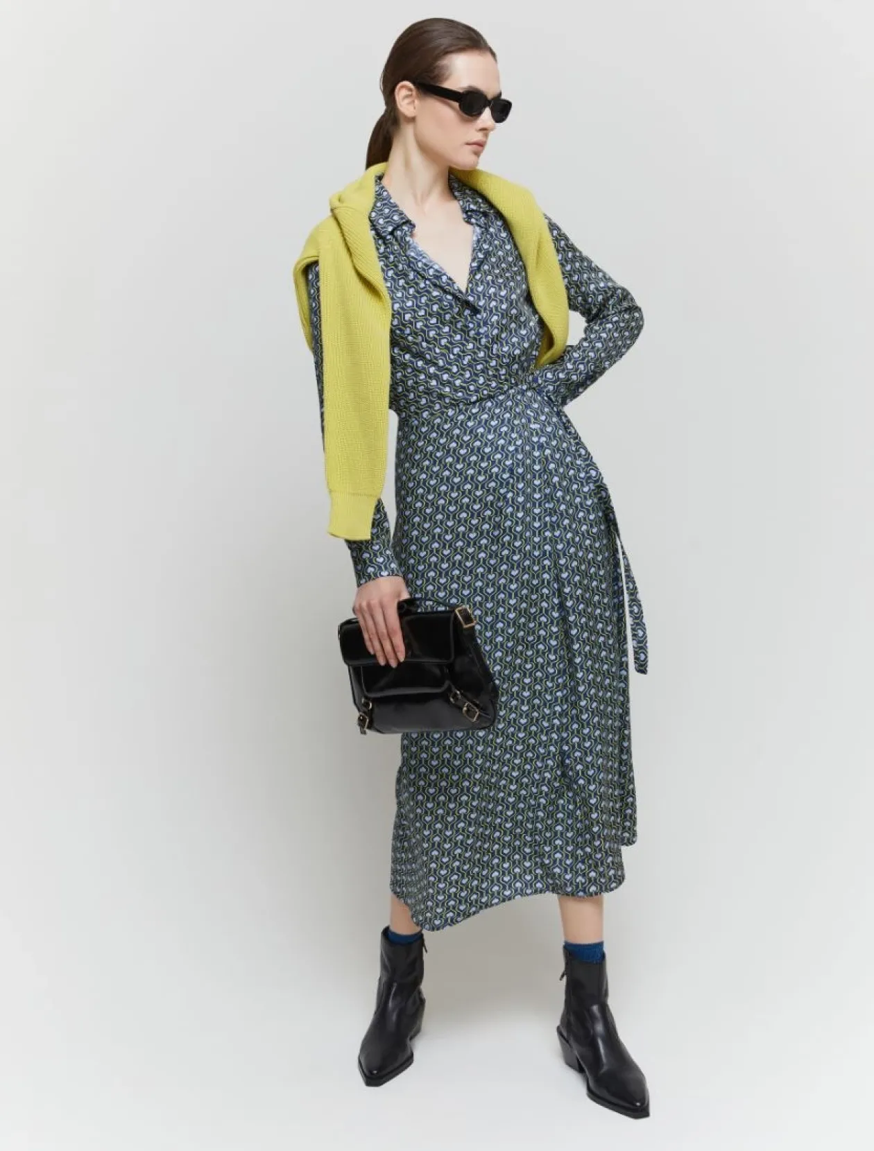 iblues_printed_blue_dress_4.webp IBLUES Printed Blue Dress
