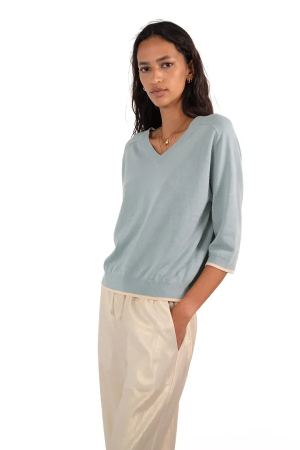 JEFF Blue Sweater