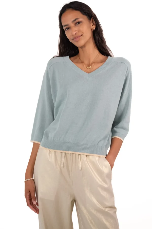 JEFF Blue Sweater