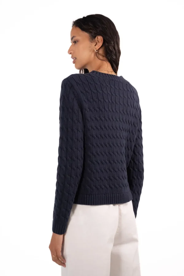 JEFF Navy Cardigan