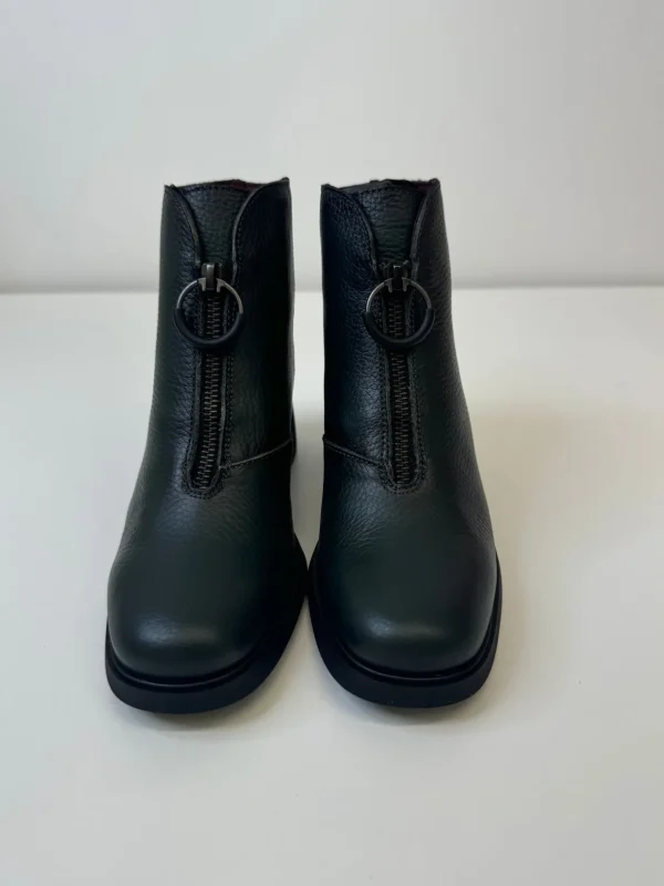 JOSE SAENZ Green Zip Up Boots