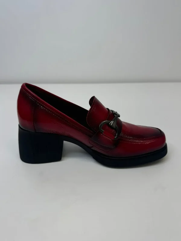 JOSE SAENZ Red Heel Loafers