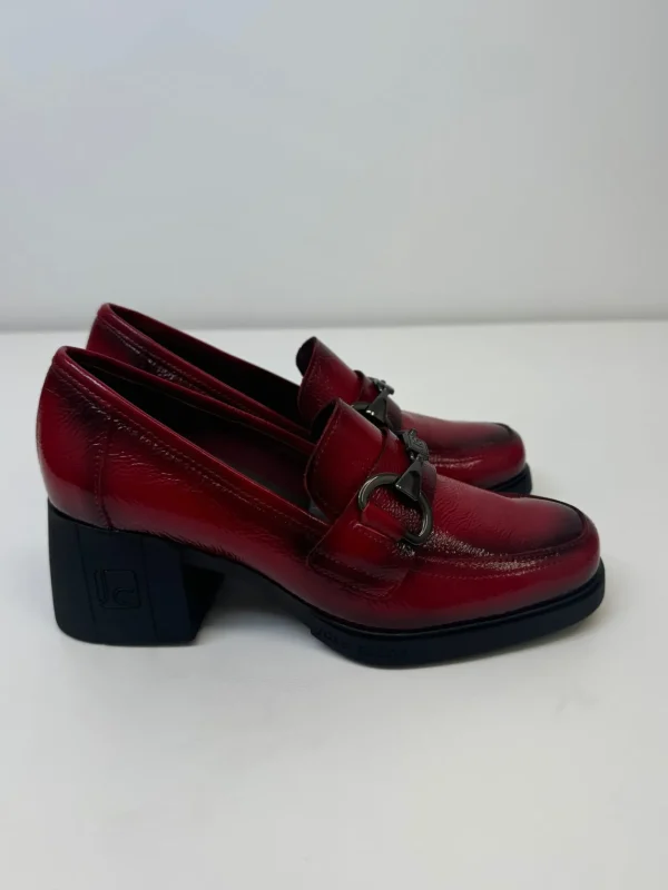 JOSE SAENZ Red Heel Loafers