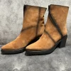 JOSE SAENZ Tan Suede Boots