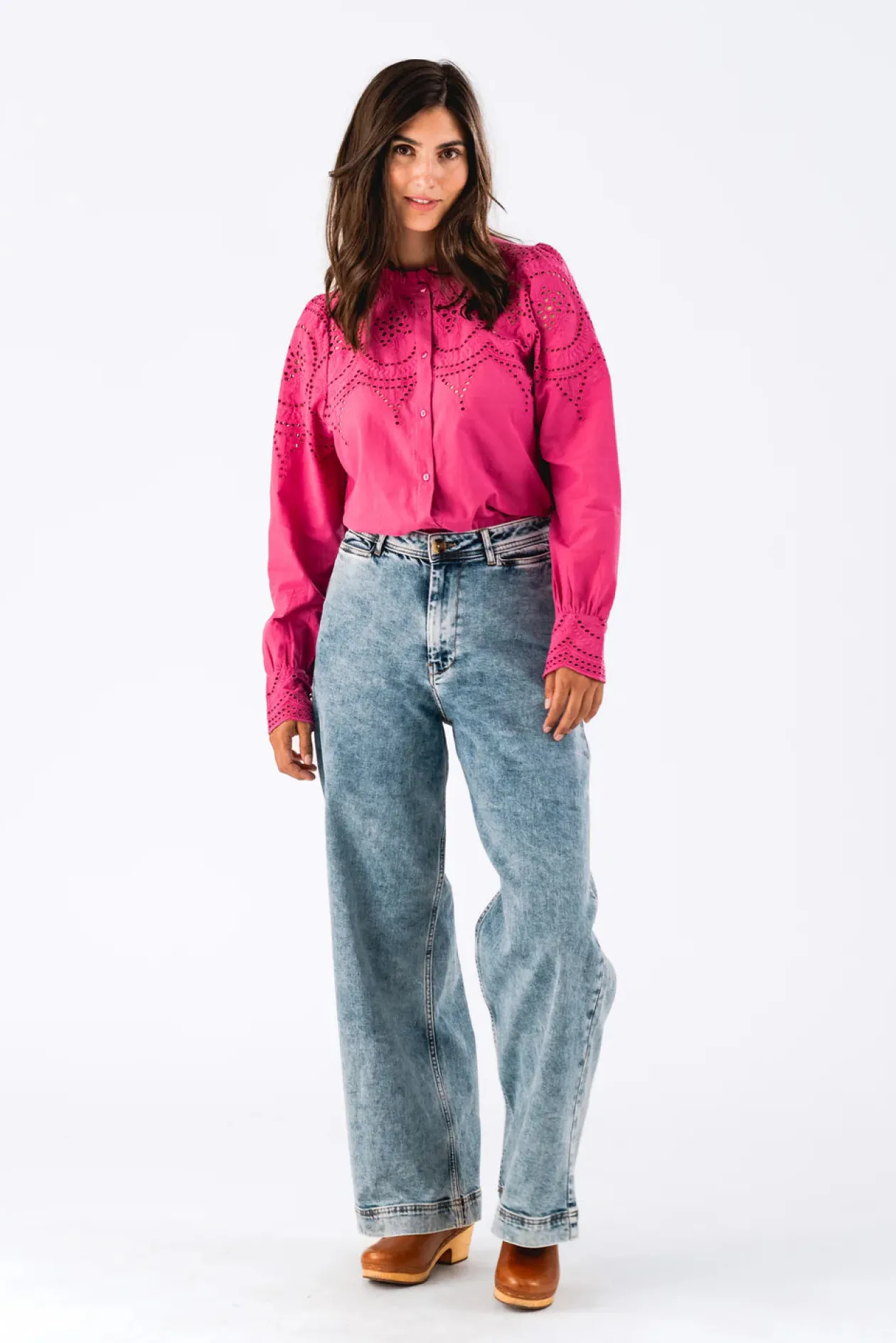 lollies_pink_blouse_0.webp LOLLIES Pink Blouse