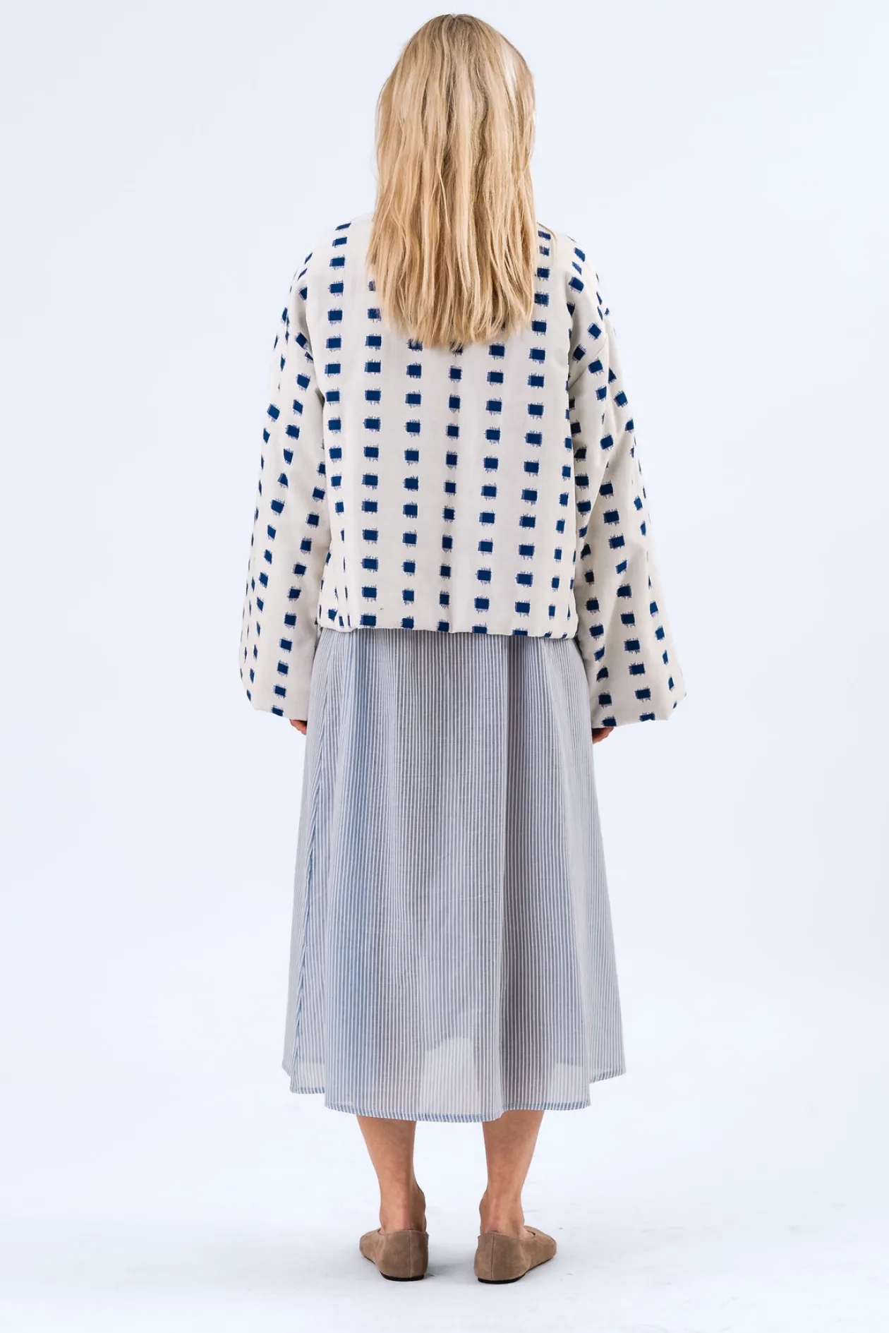 lollys_laundry_blue_dot_j_3.webp LOLLY'S LAUNDRY Blue Dot Jacket