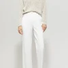 LUISA CERANO Cream Pullover