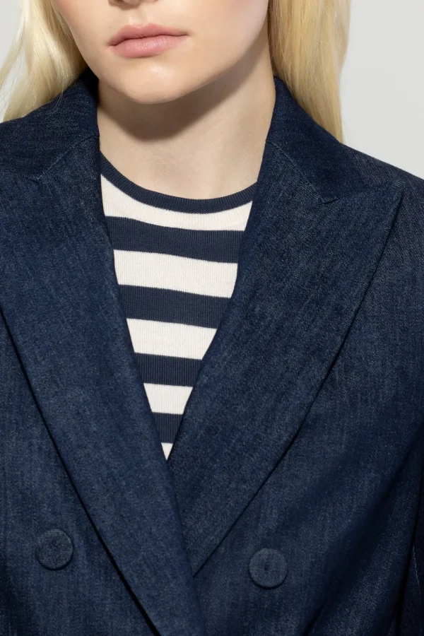 LUISA CERANO Dark Blue Blazer