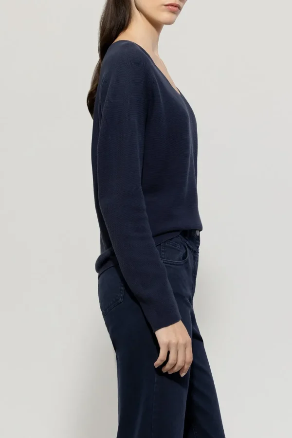 LUISA CERANO Navy Jumper