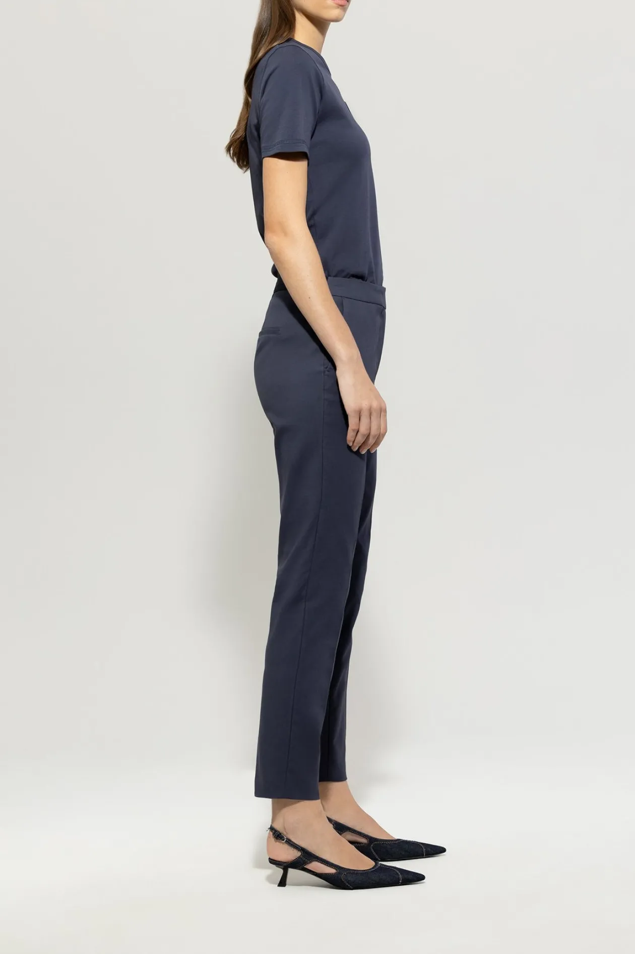 luisa_cerano_navy_stretch_1.webp LUISA CERANO Navy Stretch Pant