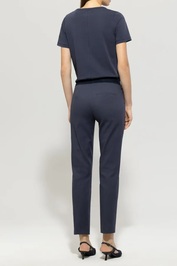 LUISA CERANO Navy Stretch Pant