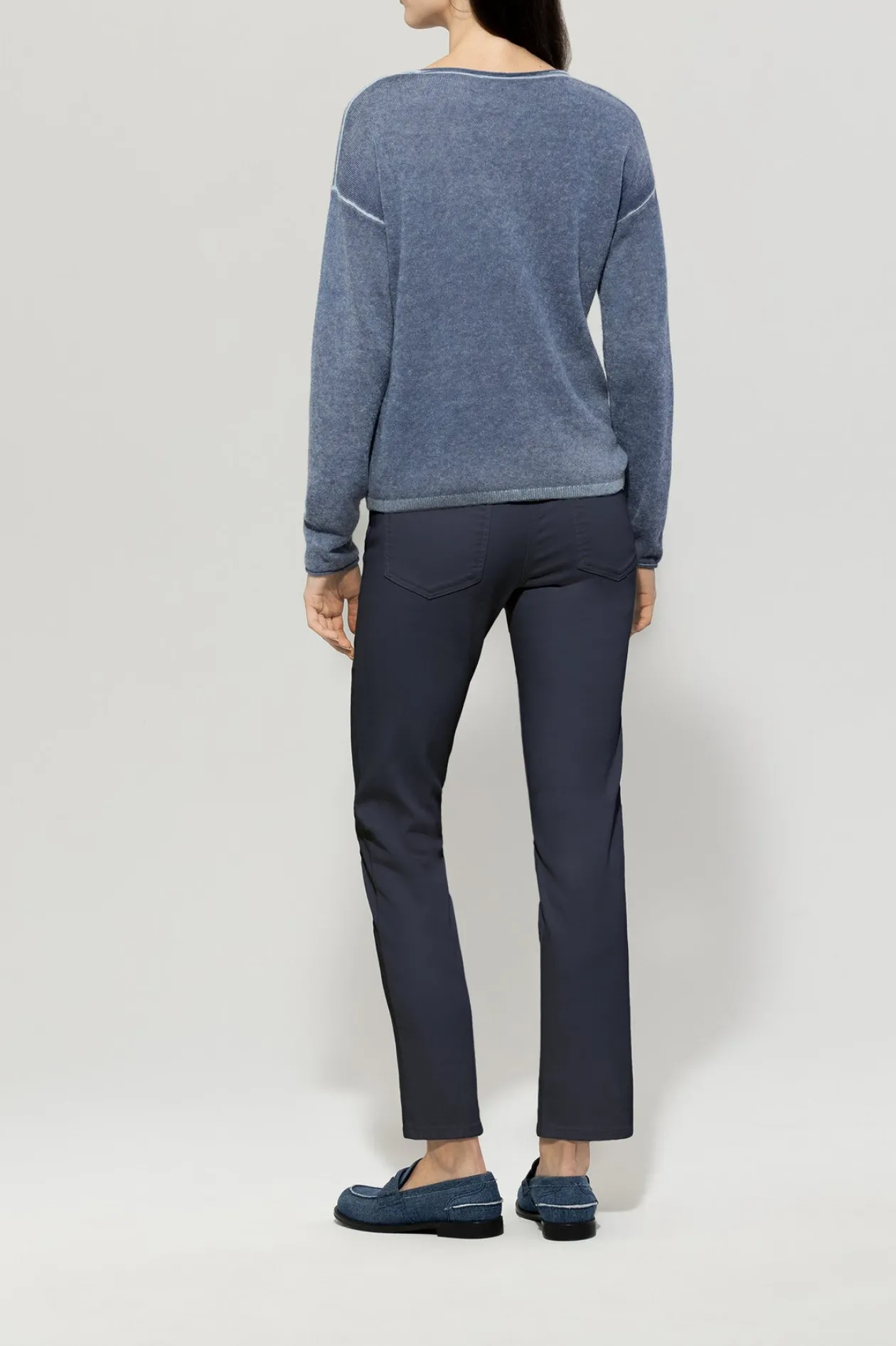 luisa_cerano_navy_trouser_3.webp LUISA CERANO Navy Trousers