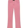 LUISA CERANO Pink Flared Jeans