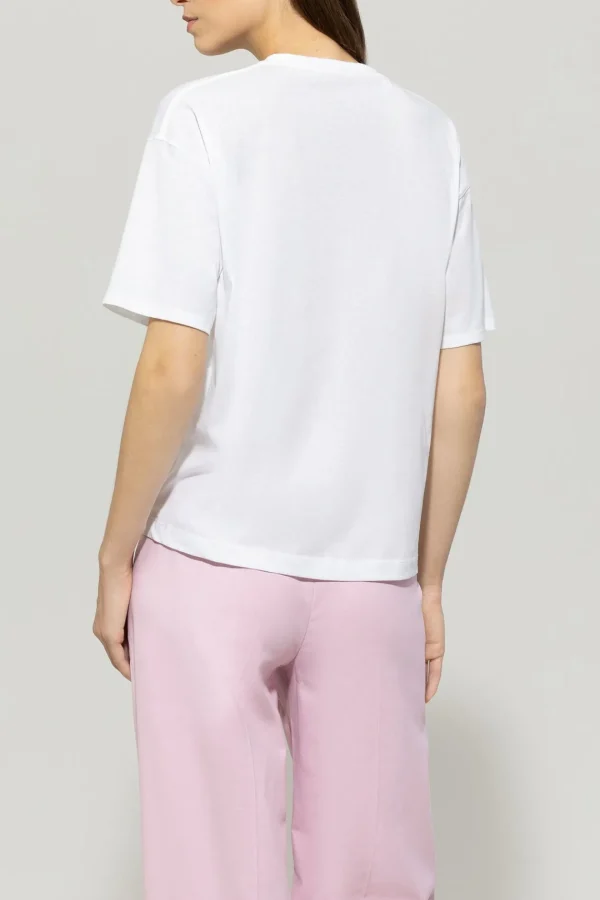 LUISA CERANO T-shirt With Flower